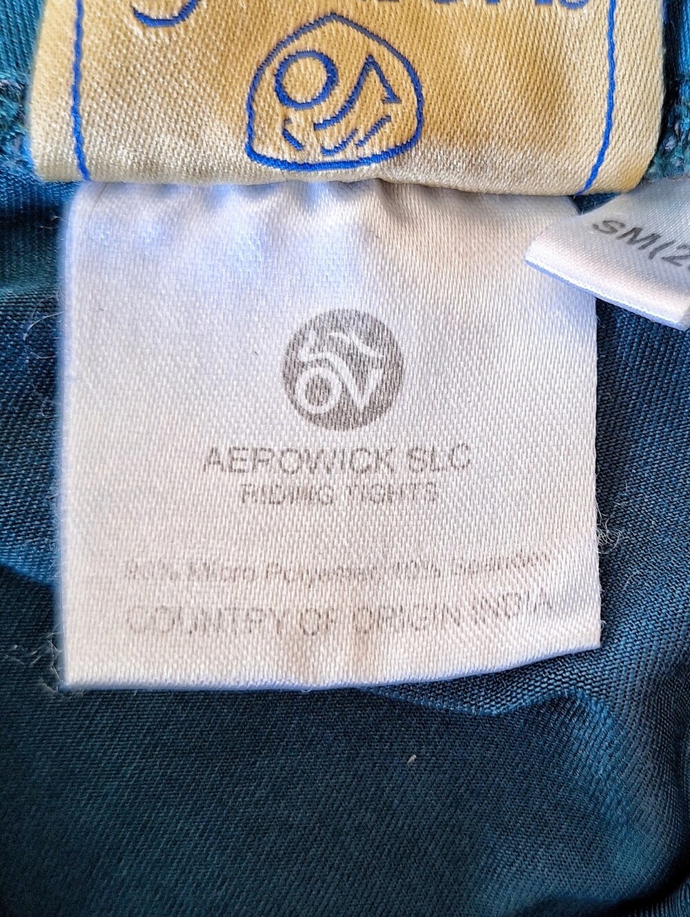 Ovation Teal Riding Tights S - Picture 5 of 6
